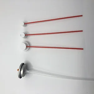 Carburetor cleaner aerosol can nozzle mechanism